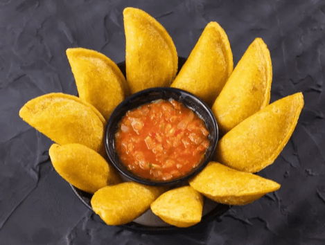 Empanada de carne desmechada